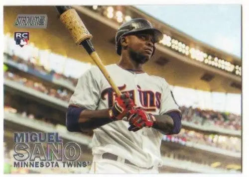 2016 Topps Stadium Club #81 Miguel Sano NM-MT RC Rookie Twins ID:8801 - Baseball Card Single