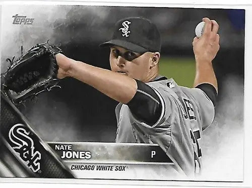2016 Topps Team Sets Chicago White Sox #CWS-17 Nate Jones NM-MT White Sox - Baseball Card Single