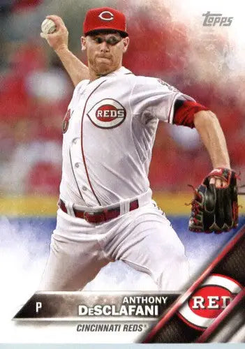 2016 Topps Team Sets Cincinnati Reds #CR-10 Anthony DeSclafani NM-MT Red ID:9758 - Baseball Card Single
