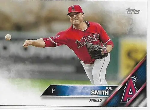 2016 Topps Team Sets Los Angeles Angels of Anaheim #A-15 Joe Smith NM-MT Angels - Baseball Card Single