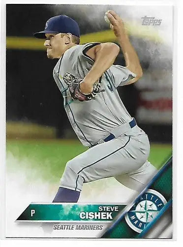 2016 Topps Team Sets Seattle Mariners #SM-12 Steve Cishek NM-MT Mariners - Baseball Card Single