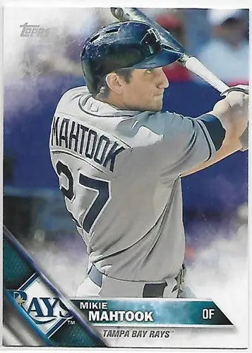 2016 Topps Team Sets Tampa Bay Rays #TB-15 Mikie Mahtook NM-MT Rays ID:12137 - Baseball Card Single