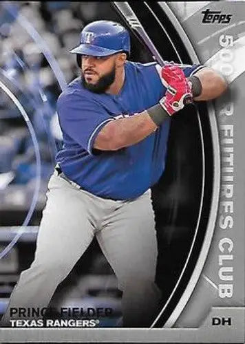 Prince Fielder baseball card from 2016 Topps Update 500 Home Run Club Futures Silver