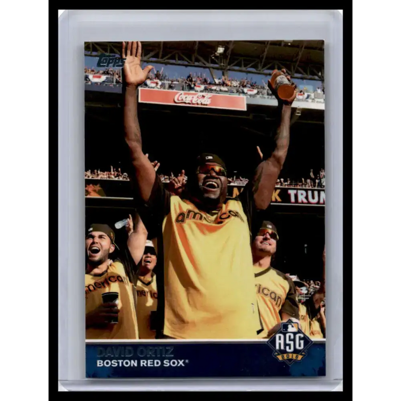 2016 Topps Update #MLB-11 David Ortiz NM-MT Boston Red Sox Baseball Card - Baseball Card Single