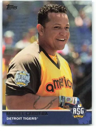 2016 Topps Update MLB All Star Game Access #MLB-17 Miguel Cabrera NM-MT ID:12206 - Baseball Card Single