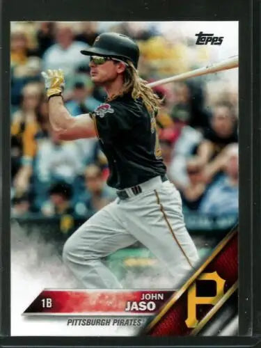 Baseball card of John Jaso US10 John Jaso Topps Update Pirates NM-MT