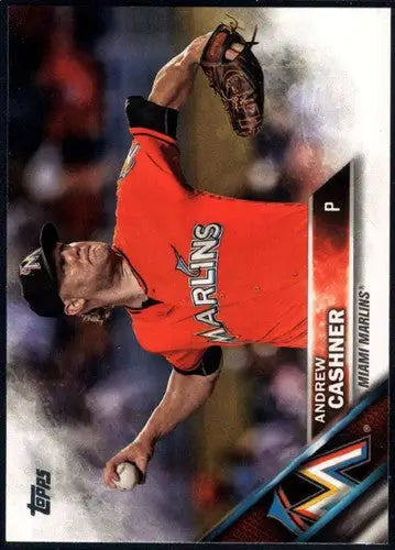 2016 Topps Update #US100 Andrew Cashner NM-MT Marlins ID:11085 - Baseball Card Single