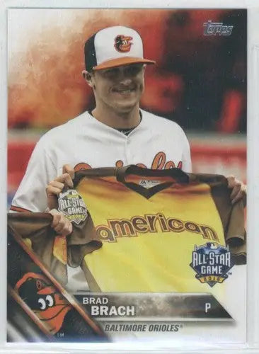 2016 Topps Update US101 Brad Brach Orioles baseball card NM-MT product image