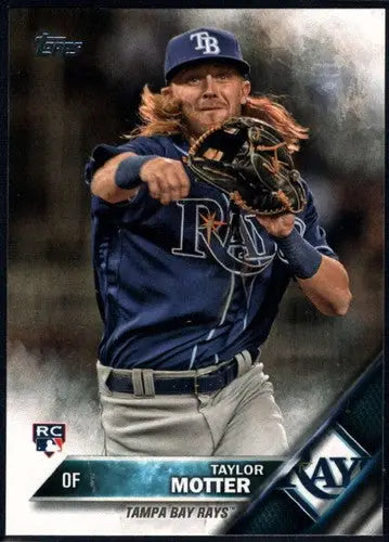 Original gloss US151 Taylor Motter Topps Update baseball card in product 2016 Topps Update