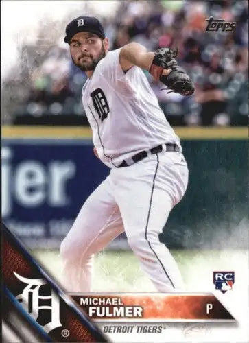 2016 Topps Update #US152 Michael Fulmer NM-MT RC Rookie Tigers ID:4500 - Baseball Card Single