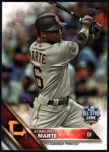 2016 Topps Update #US166 Starling Marte NM-MT Pirates AS ID:11319 - Baseball Card Single