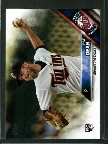 2016 Topps Update #US17 Pat Dean NM-MT RC Rookie Twins ID:11086 - Baseball Card Single