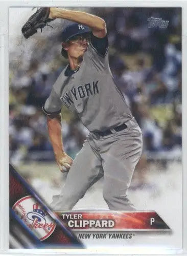 2016 Topps Update #US209 Tyler Clippard NM-MT Yankees ID:18677 - Baseball Card Single