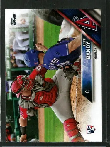 2016 Topps Update #US24 Jett Bandy NM-MT RC Rookie Angels ID:4461 - Baseball Card Single