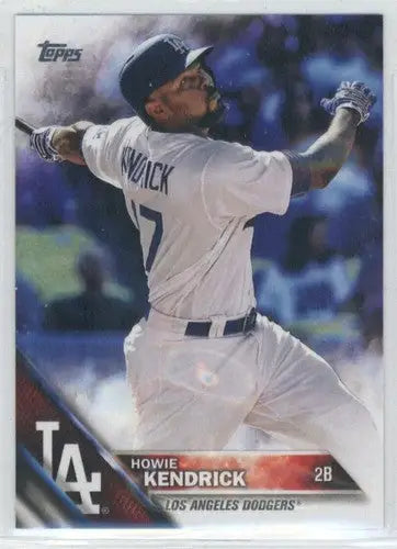 2016 Topps Update US245 Howie Kendrick Dodgers baseball card NM-MT