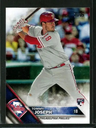 2016 Topps Update US39 Tommy Joseph rookie baseball card Phillies NM-MT