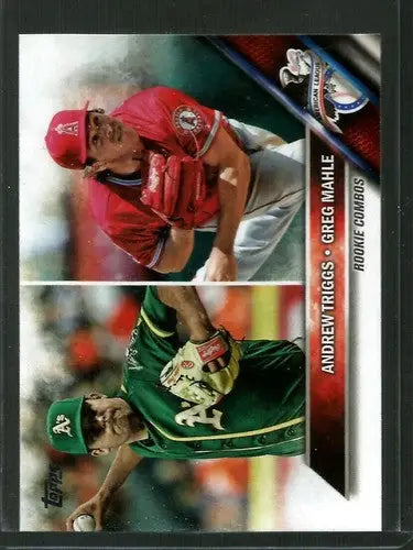 2016 Topps Update #US63 Greg Mahle/Andrew Triggs NM-MT RC Rookie ID:11317 - Baseball Card Single