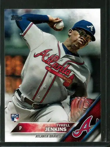 2016 Topps Update #US88 Tyrell Jenkins NM-MT RC Rookie Braves ID:12014 - Baseball Card Single