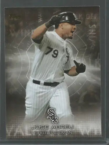 Jose Abreu 2016 Topps Walk Off Wins baseball card with original gloss