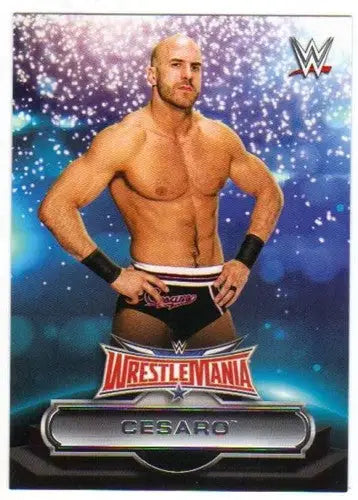 2016 Topps WWE Road to Wrestlemania Wrestlemania 32 Roster #20 Cesaro NM ID:6286 - Wrestling Card Single