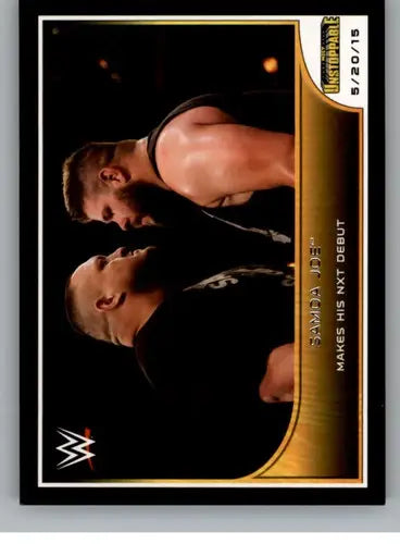 2016 Topps WWE Road to Wrestlemania #95 Samoa Joe NM-MT Makes his NXT De ID:6313 - Wrestling Card Single