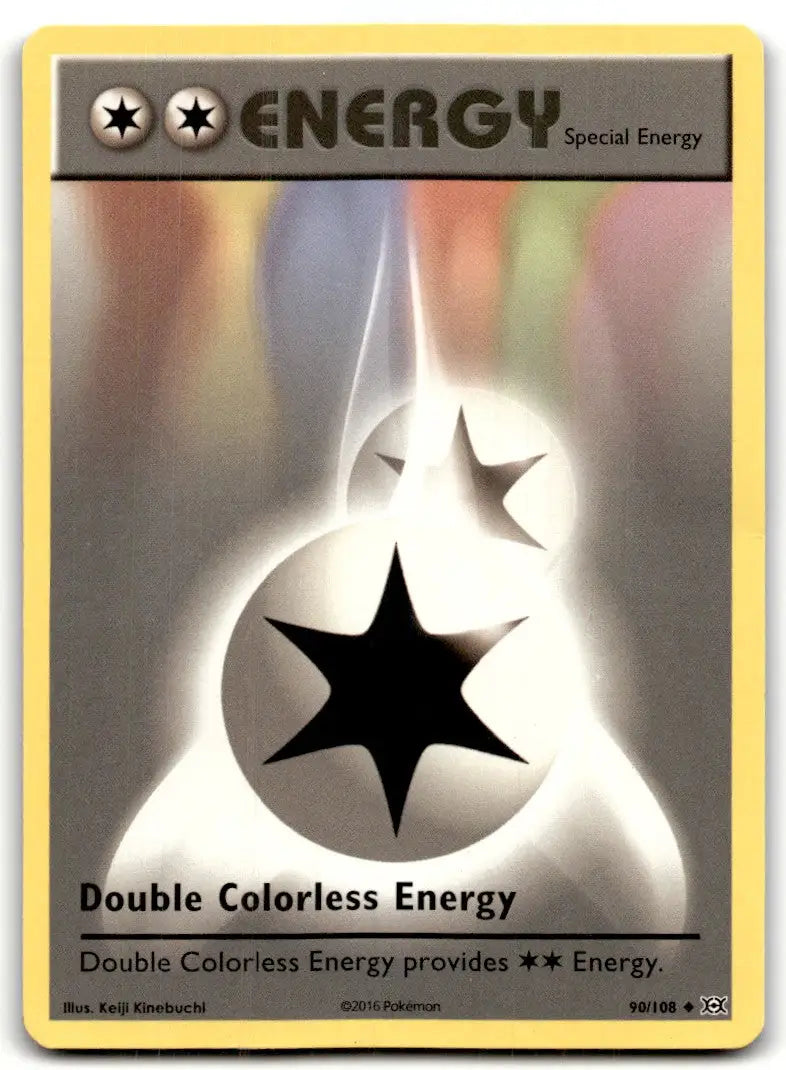 2016 XY - Evolutions Double Colorless Energy Uncommon #90 - Pokémon Card Single