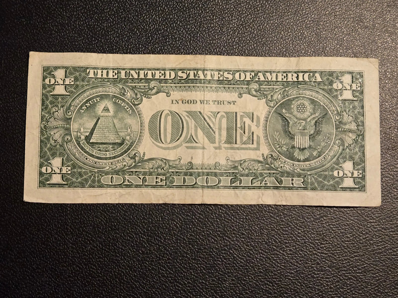 2017 $1 One Dollar Bill Federal Reserve Note Atlanta F - Circulated - Coins & Currency