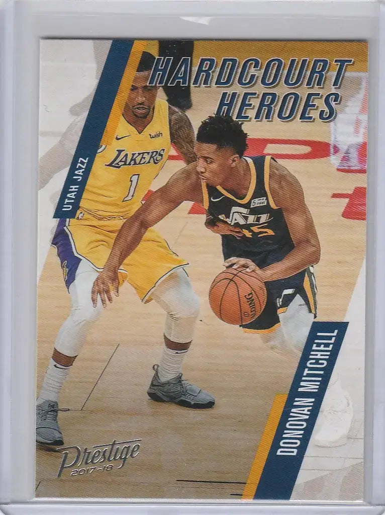 2017-18 Panini Prestige #11 Donovan Mitchell Utah Jazz