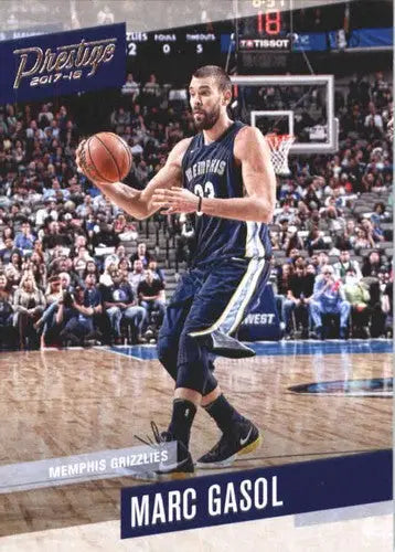 2017-18 Panini Prestige #31 Marc Gasol NM-MT Grizzlies - Basketball Card Single