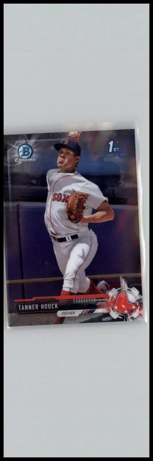 2017 Bowman Draft #BDC-65 Tanner Houck Chrome Boston Red Sox - Baseball Card Single