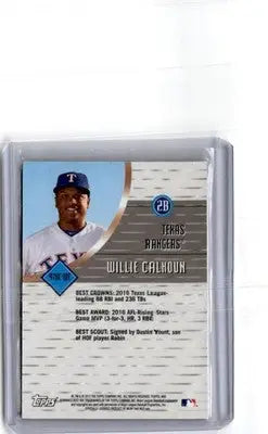 2017 Bowman’s Best #97BC-WC Willie Calhoun 1997 Best Cuts - Baseball Card Single