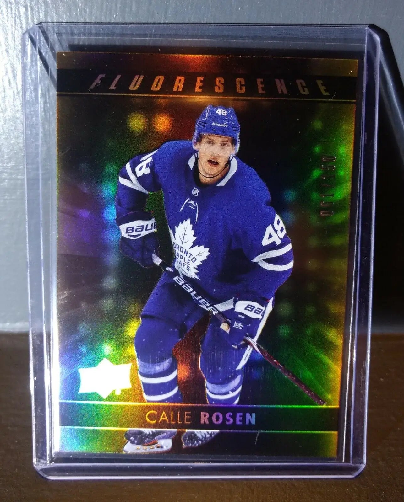 2017 Calle Rosen Upper Deck Fluorescence #F-3 Hockey Card #/150 - Hockey Card Single
