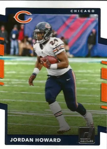 2017 Donruss #100 Jordan Howard NM-MT Bears ID:536 - Football Card Single