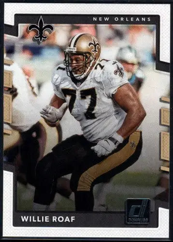 2017 Donruss #101 Willie Roaf NM-MT Saints ID:537 - Football Card Single