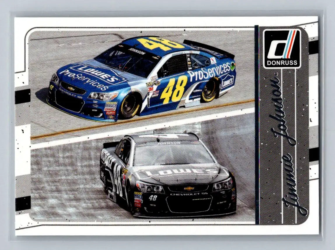 2017 Donruss #102 Jimmie Johnson Hendrick Motorsports - Racing Card Single