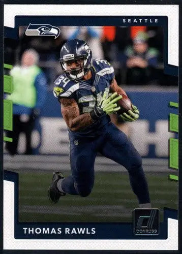 2017 Donruss #155 Thomas Rawls NM-MT Seahawks ID:10583 - Football Card Single