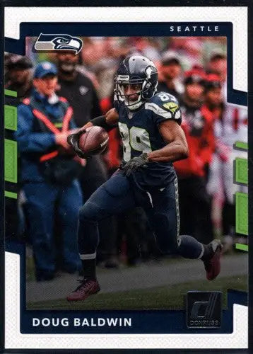 Original gloss Doug Baldwin football card 2017 Donruss NM-MT Seahawks