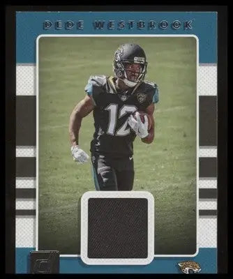 2017 Donruss #30 Dede Westbrook Rookie Threads Green - Football Card Single