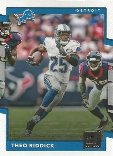 2017 Donruss #41 Theo Riddick NM-MT Lions - Football Card Single