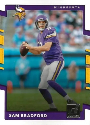 2017 Donruss #68 Sam Bradford NM-MT Vikings - Football Card Single