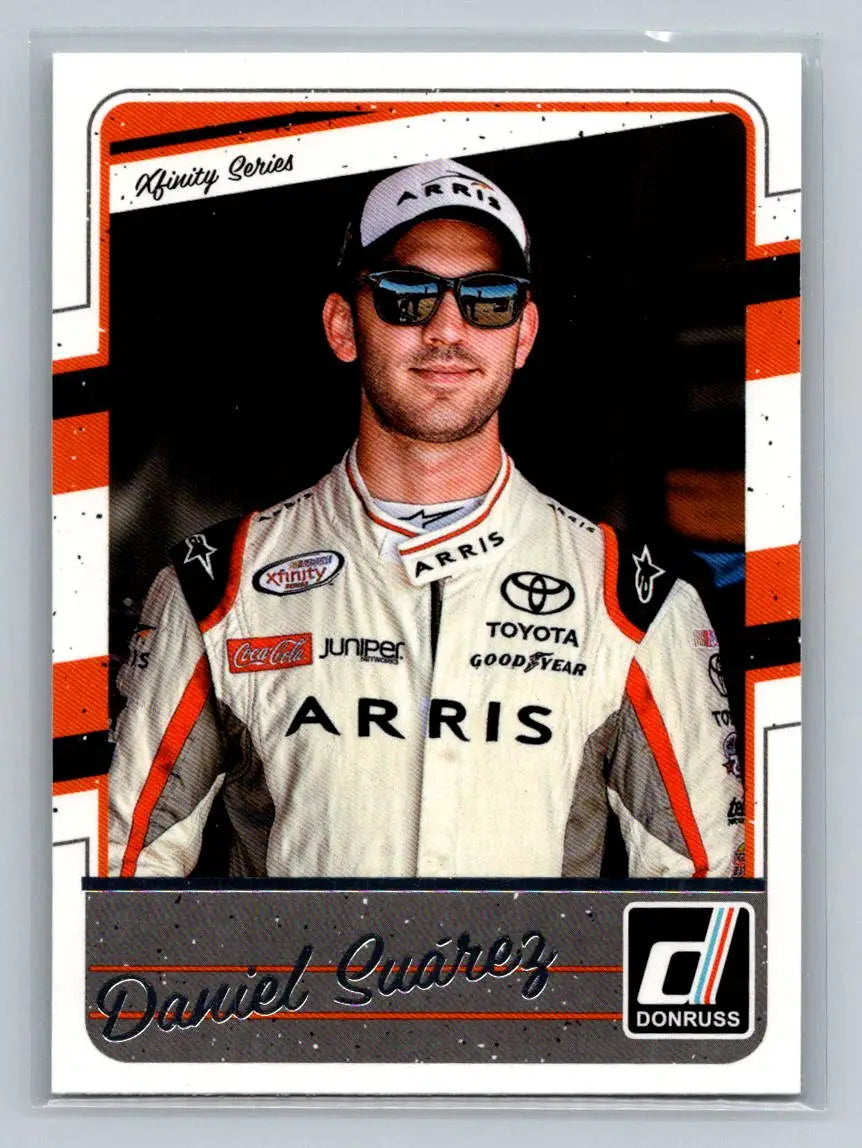 2017 Donruss #74 Daniel Suarez Joe Gibbs Racing - Racing Card Single