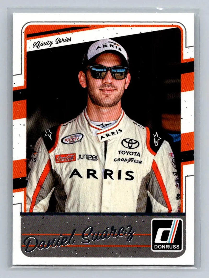 2017 Donruss #74 Daniel Suarez Joe Gibbs Racing - Racing Card Single