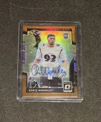 2017 Donruss Optic #143 Chris Wormley Rookies Autographs - Football Card Single