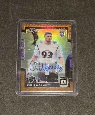 2017 Donruss Optic #143 Chris Wormley Rookies Autographs - Football Card Single