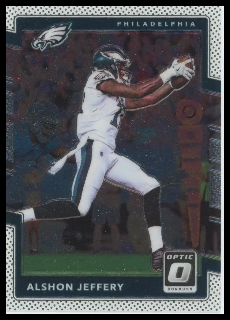 2017 Donruss Optic Alshon Jeffery #57 Philadelphia Eagles Football Card NFL