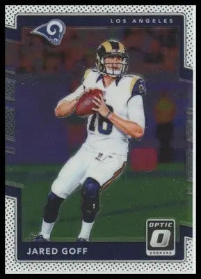 2017 Donruss Optic Jared Goff 97 Los Angeles Rams - Football Card Single