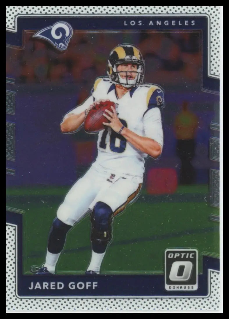 2017 Donruss Optic Jared Goff 97 Los Angeles Rams - Football Card Single