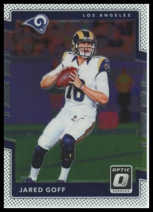 2017 Donruss Optic Jared Goff 97 Los Angeles Rams - Football Card Single
