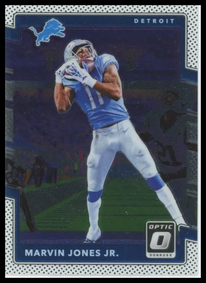 2017 Donruss Optic Marvin Jones #80 Detroit Lions Football Card NFL Sports - Football Card Single