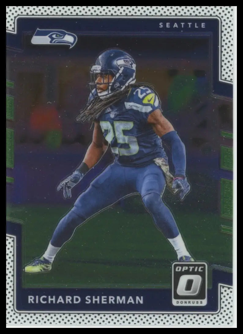 2017 Donruss Optic Richard Sherman 87 Seattle Seahawks - Football Card Single